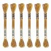 6 Skeins Embroidery Floss, Gradient Colors Polyester Embroidery Threads Bracelets String for Cross-Stitch Hand Embroidery