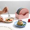 10PCS Nordic Style Snack Tray Microwave-safe Dessert Plate Creative Fruit Plate  Nut