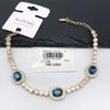 XUPING Jewelry Iced Out Synthetic CZ Colorful Gemstone Artificial Stone Clasp Gold Color Plated Pink Women Heart Tennis Bracelet