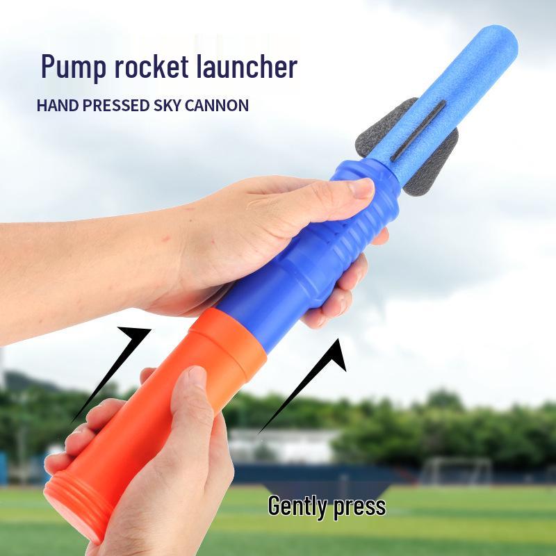 Kids' Outdoor Light-Up Launching Rocket Toys