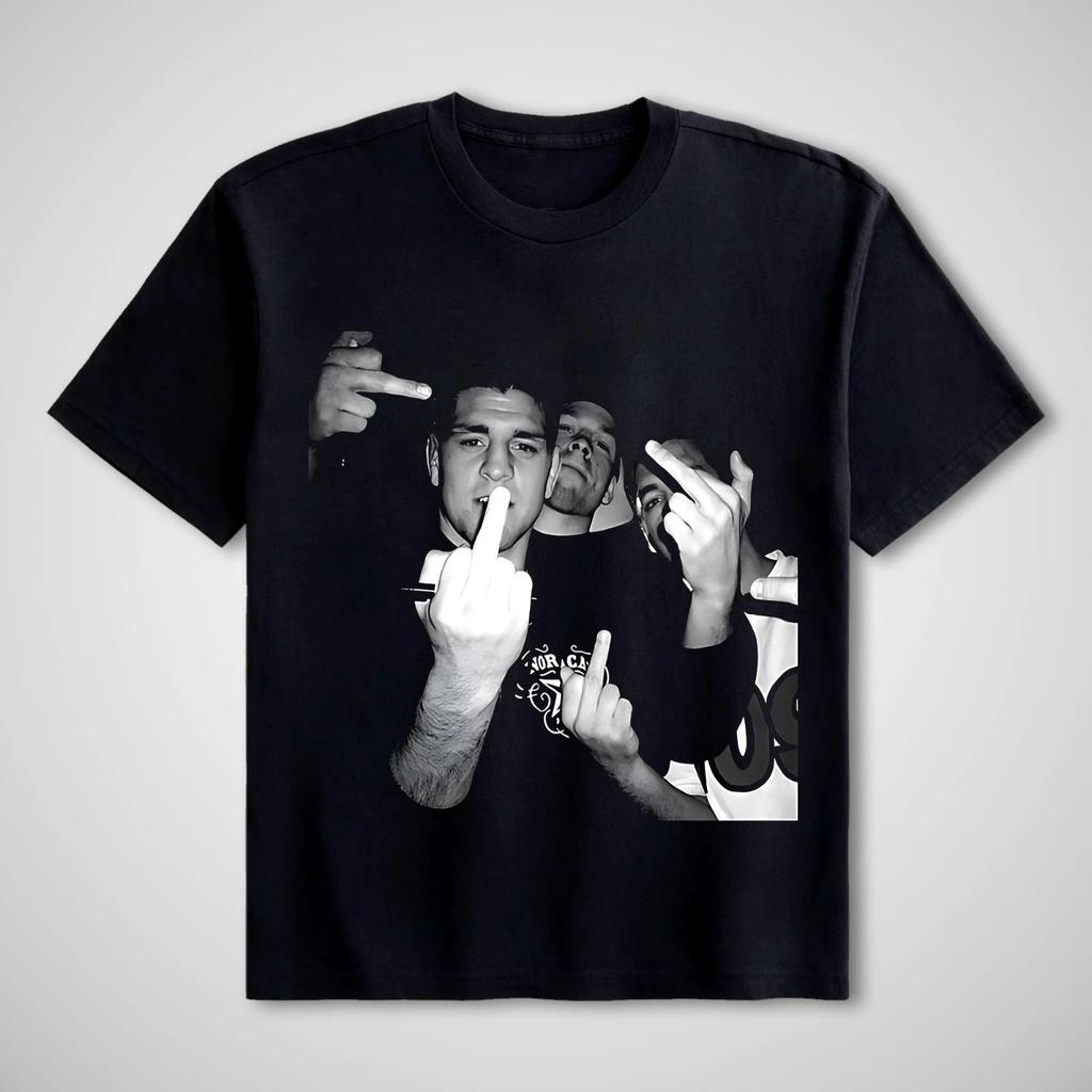 UFC Nick Diaz & Nate Diaz Brothers T-shirt Round Neck Soft Cotton Casual Top