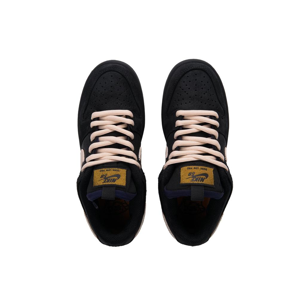 Nike Dunk SB Abrasion Resistant Low Top Skateboard Shoes Unisex Black Pink DX6775-400(Team734-)