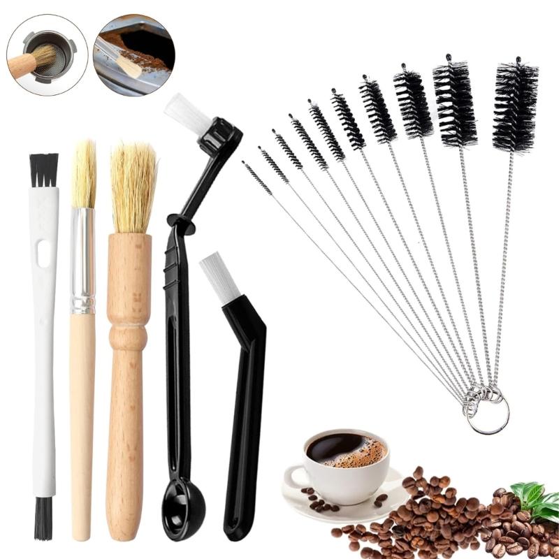 Coffee Machine Tube Brush Cleaning Brush for Drinking Straw Household Cup Bottle Coffee Machine Brushes