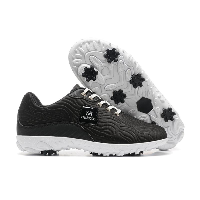 2026 Hoge Kwaliteit Designer Sneakers Voor Man Duurzame Golf Trainingsschoen Heren Comfortabele Buitensport Herenschoenen 42 zwart
