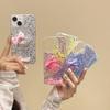 Premium Sense 16 For Apple 17Promax Flash Phone Case 16Plus Epoxy Iphone Bow Women'S Models