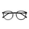 Fashionable Anti Blue Light Reading Glasses for Elderly Women Retro Artistic Circular Frame Eyewear
