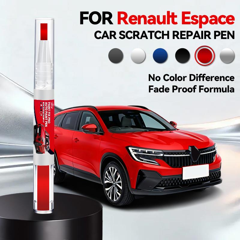 Für Renault Espace Autolack Reparaturstift Ausbesserungsstift Kratzerentferner DIY Autozubehör Perlmuttweiß QXA Sternengrau GNE Braun