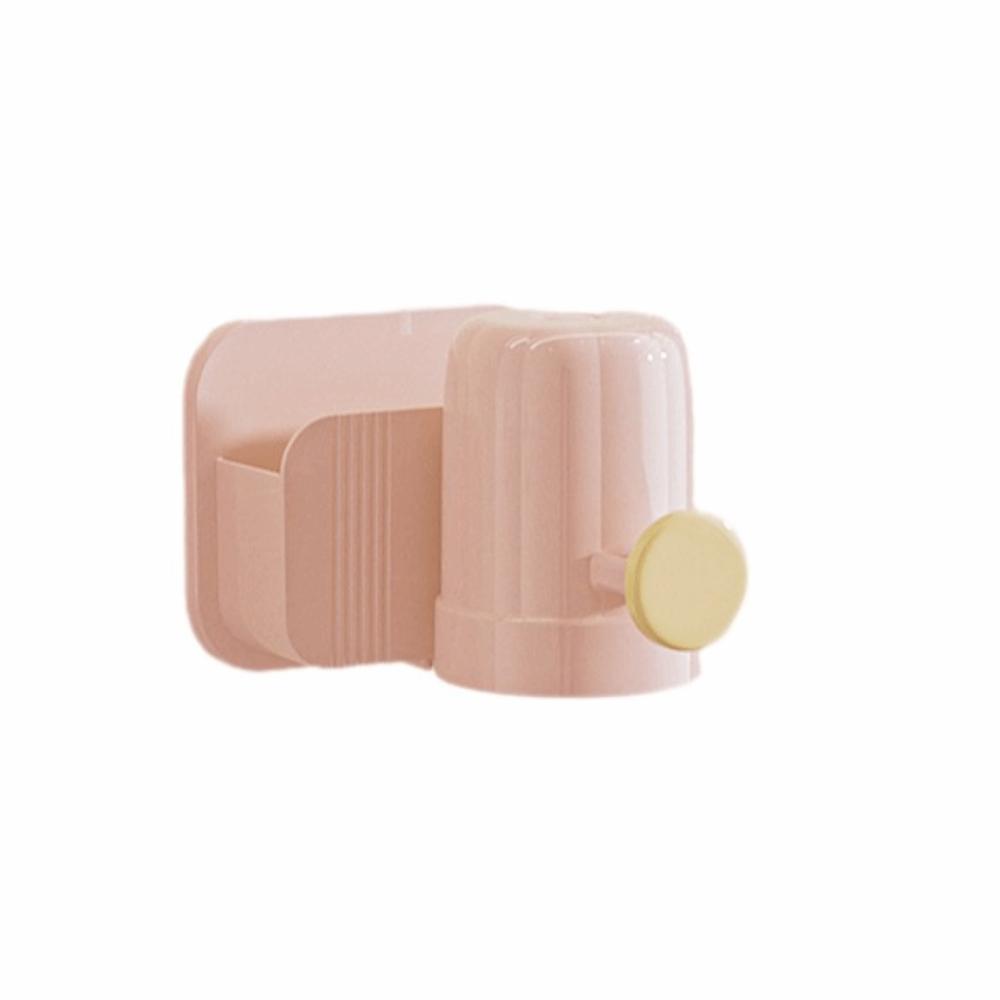 Plastic Toothbrush Storage Rack Dopamine No Drilling Rack Mouthwash Cup Holder  Bathroom Storage