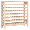 VidaXL Casier à vin 109,5x30x107,5 cm Bois de pin massif 822536