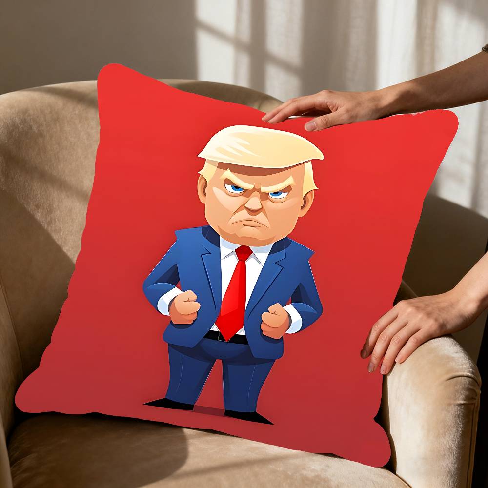 Poszewka na poduszkę D-Donalds-Trumps-2024 Poszewka na poduszkę dekoracyjną Styl nordycki vintage Poszewki na poduszki Wystrój domu salonu sofy kanapy siedzenia