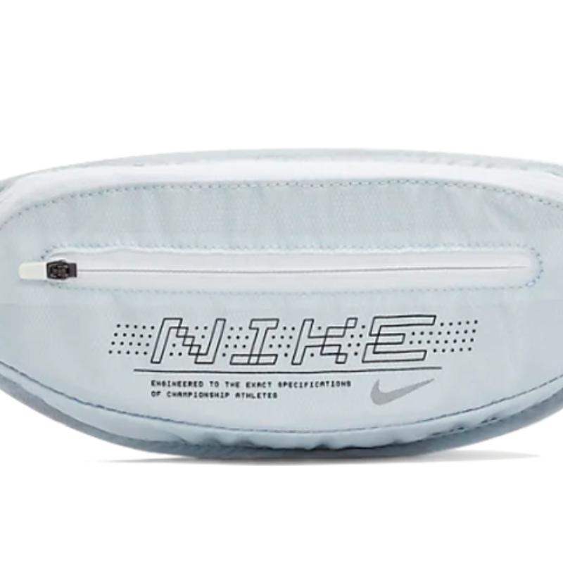 Nike Polyester Fanny Pack Regular Unisex Light Blue Gray Casual CV1113-465