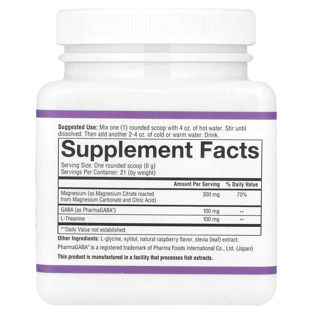 Relax Magnesium Powder Berry 126g (4.4oz)