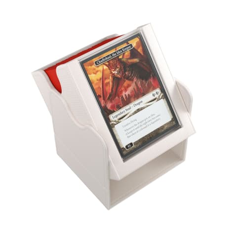 Gamegenic Squire Plus 100+ XL Convertible Deck Box - Holds 100 Double-sleeved Cards! Premium Commander Card Case, Detachable Slide Card Case, Armor Fi