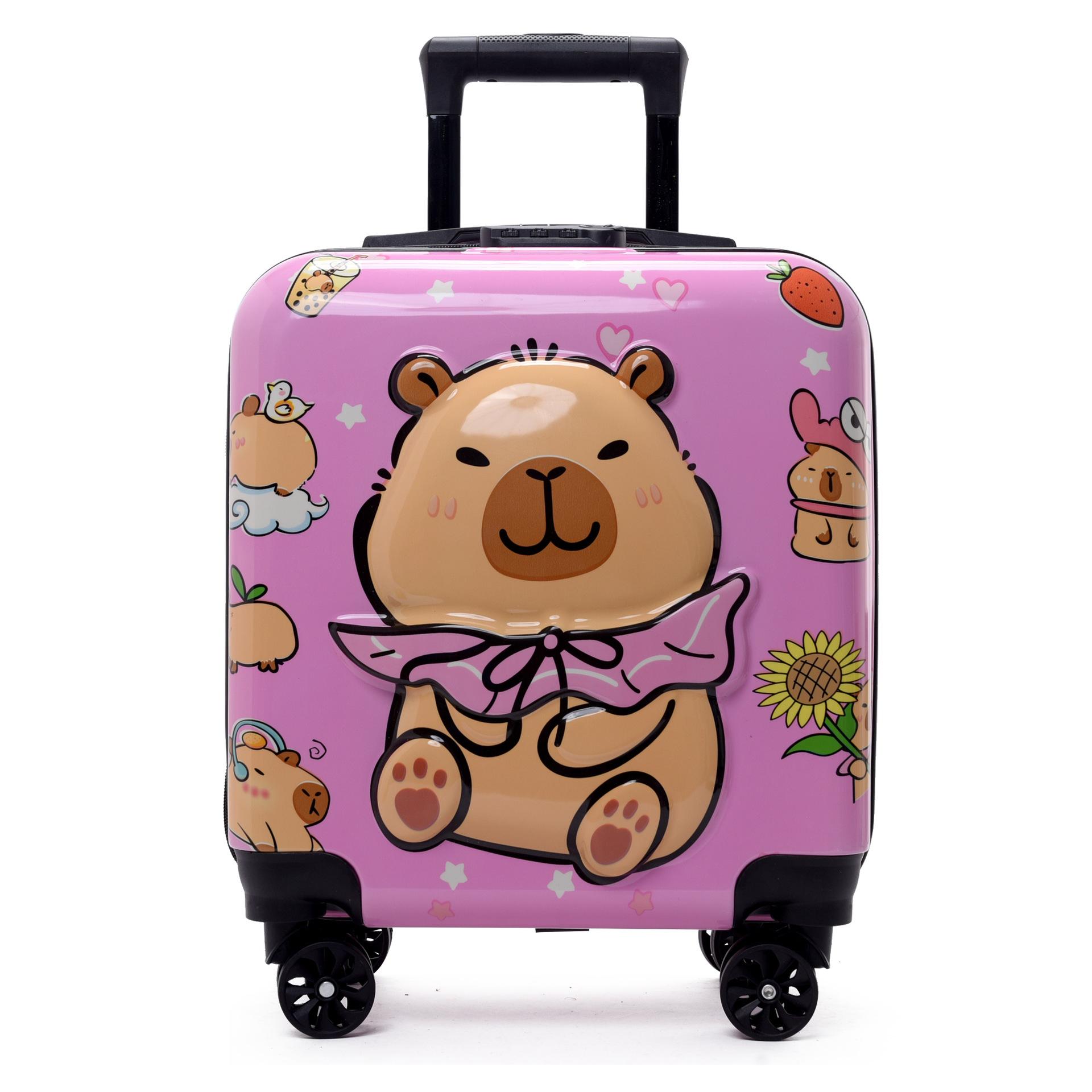 

18-дюймовый мультяшный универсальный чемодан на колесах 18 inches