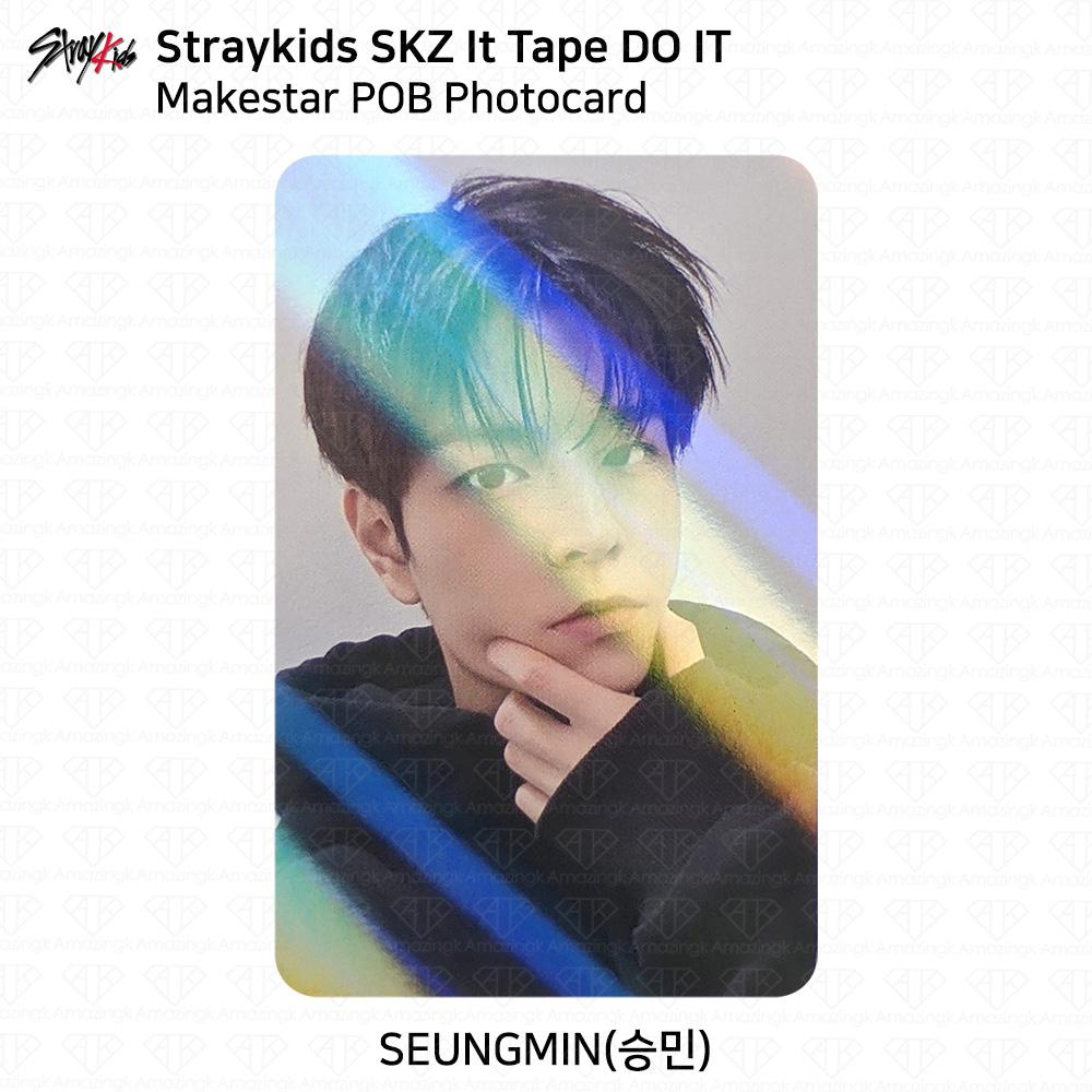 

Stray Kids SKZ It Tape DO IT Makestar POB Фотокарточка Бан Чан Ли Но KPOP Seungmin