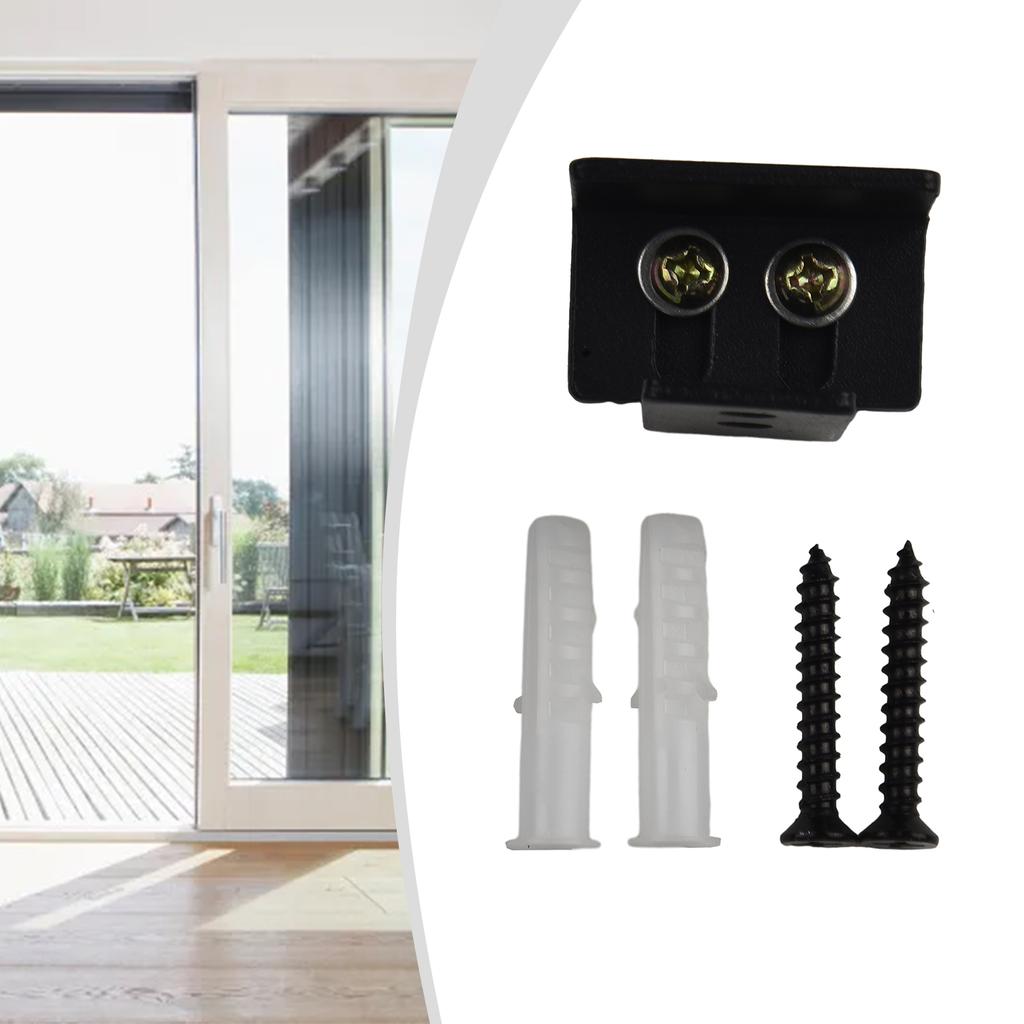 Bottom Barn Door Guide Swing Stop Hardware Roller Decor