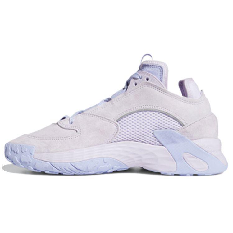 

Adidas Originals Streetball Fabric Two-Layer Suede Sports Shock Absorption Non-Slip Low-Top Lifestyle Shoes Women Sneakers Purple FX9792 40