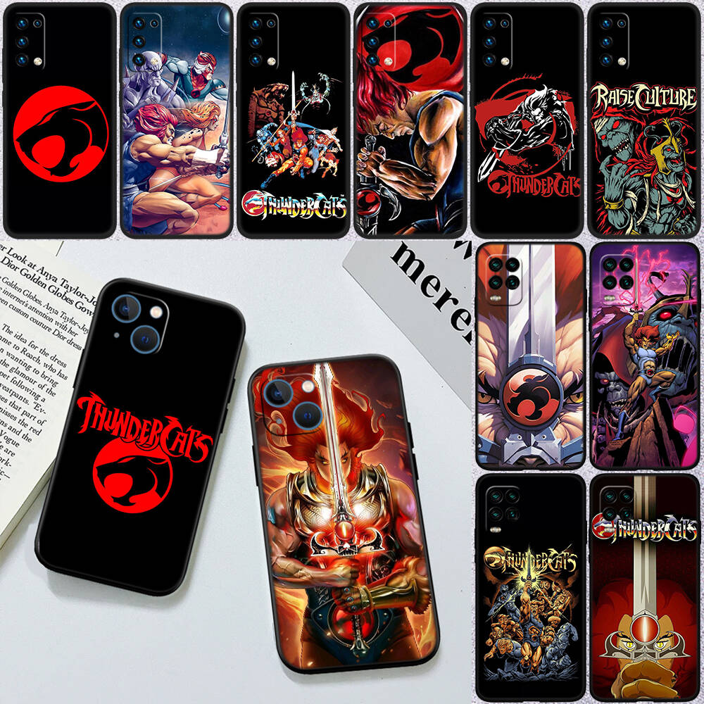 T-ThunderCats Case for Samsung Note 20 10 S25 Plus Ultra Lite FE A11 A26 A51 A52 A53 A56 A70 A71 A72 A73 M20 M30 M21 M31 M51