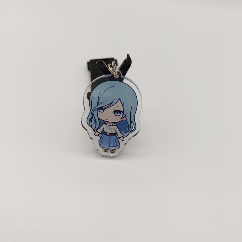 PJSK Project Sekai Colorful Stage Tutti i personaggi SD Carino Kawaii Portachiavi Acrilico Portachiavi Laccetto Accessori da Appendere