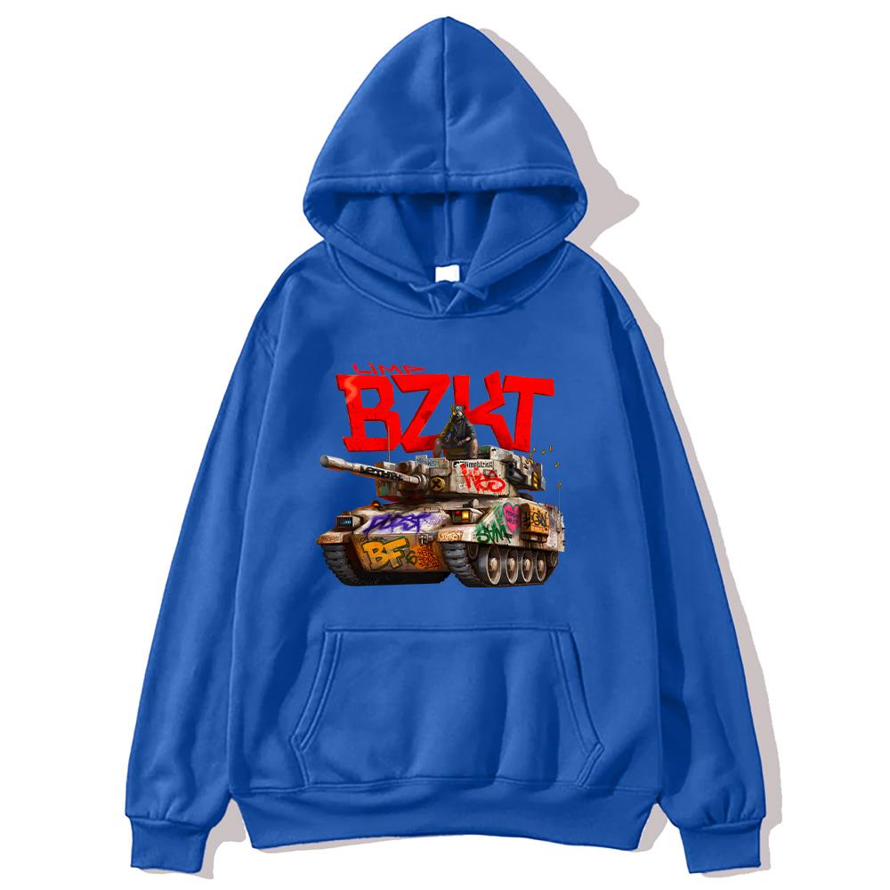 Limp Bizkit Fahion Hoodies Single Tank Graphic Pullovers Unisex Long Sleeve Sweatshirts Oversize Men Clothing Design