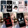 Don't Touch My Phone Case For OnePlus Nord 2 2T CE N10 N20 N300 OnePlus 9 Pro 10 Pro 8T 9R 9RT 10T Ace Cover
