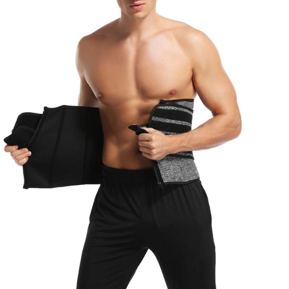 Sauna Sweat Abdominal Slimming Belt Compression Fitness Body Shaper Waist Trimmer Belly Girdle