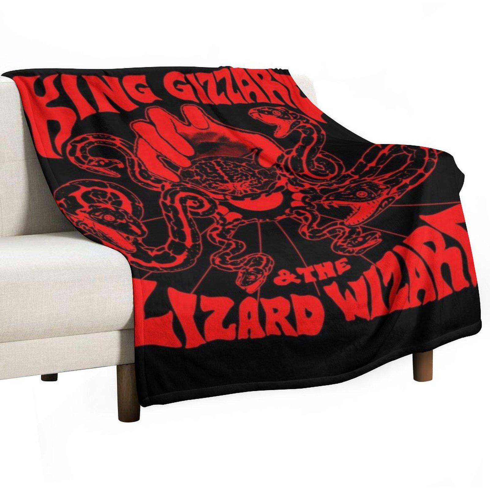 Gizzverse Red (CHECK OUT MORE GIZZ MERCH ON MY PROFILE) Throw Blanket Designers Kid S for winter Vintage Blankets 30x40in