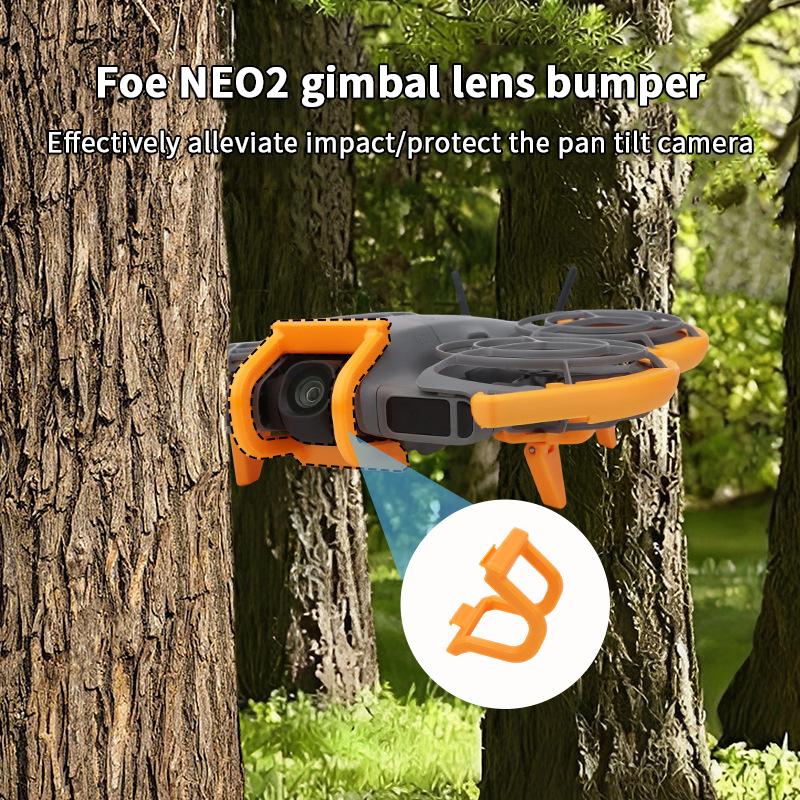 NEO 2 Drone Propeller Protector; Anti-crash Bumper Bar and Folding Tripod with Anti-fall Safety Ring