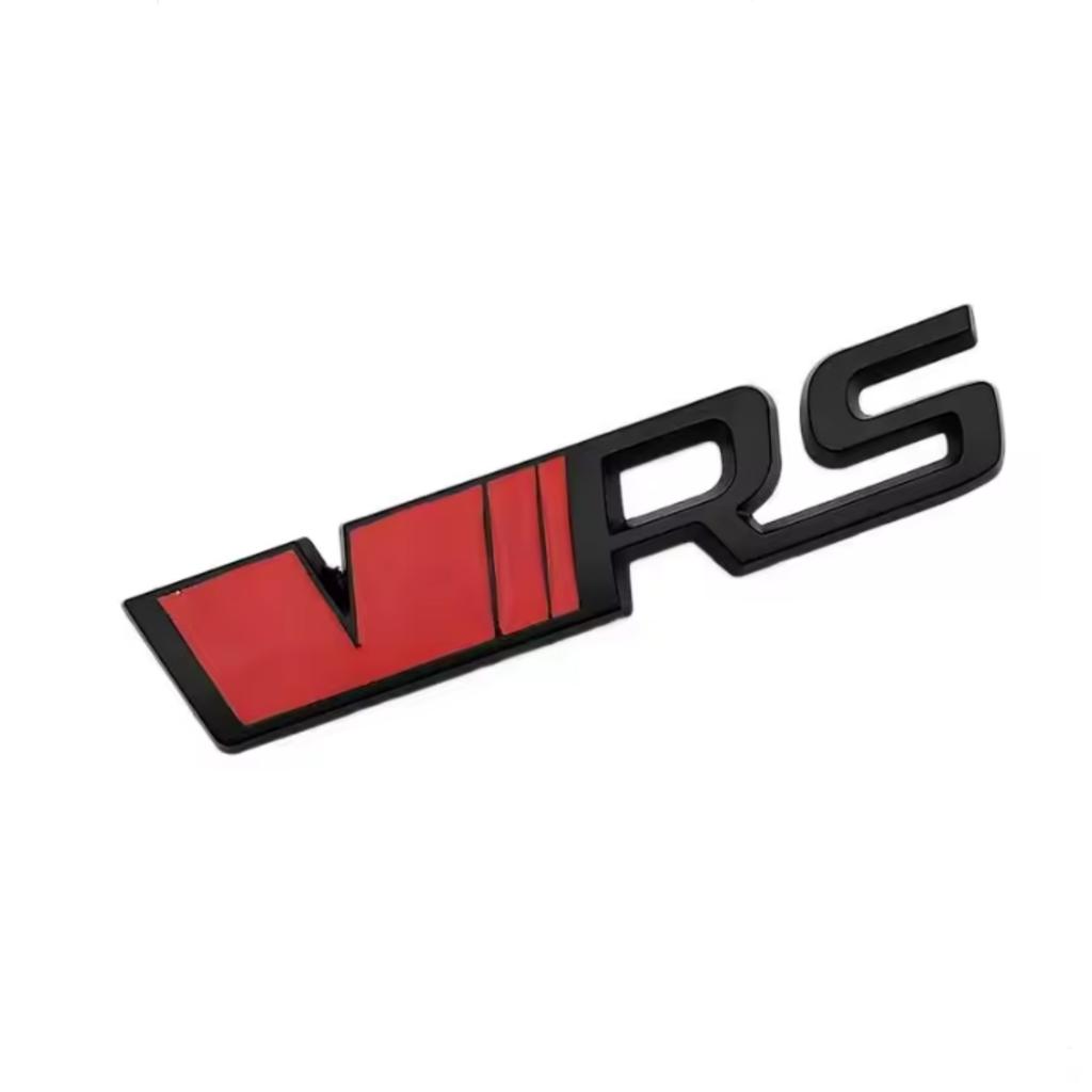 Car Front Grille Badge Side Fender Rear Trunk Emblem Logo Sticker Decal