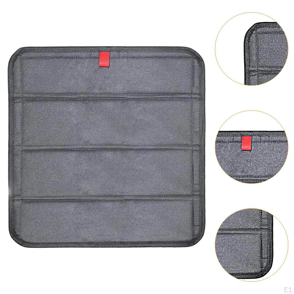 RV Door Window Shade 41x41 Installation Insulator Foldable Blackout Accessories