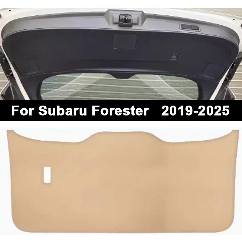 Car Trunk Mat For Subaru Forester XV Outback Crosstrek 2025 Leather Boot Liner Full Coverage Anti-Scratch Interior Accessories