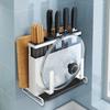 Multi-functional Kitchen Knife and Utensil Storage Rack