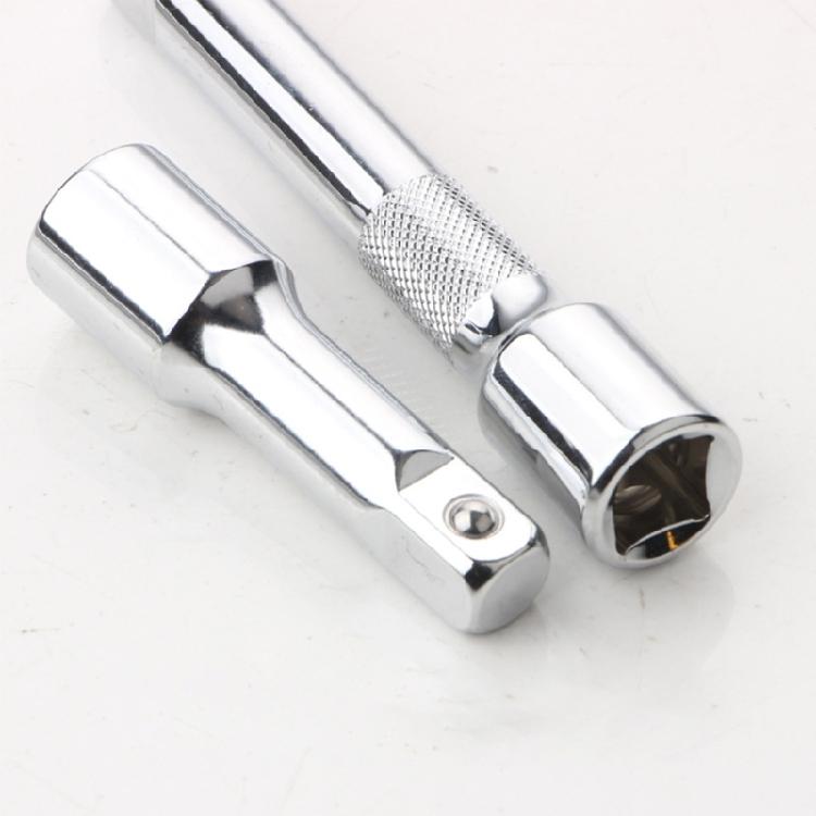 3Pcs Universals 3/8" or 1/2" Drive Socket Ratcheting Wrench Extension Bar 3 Length for Mechanics Hobbyists Enhances Grip