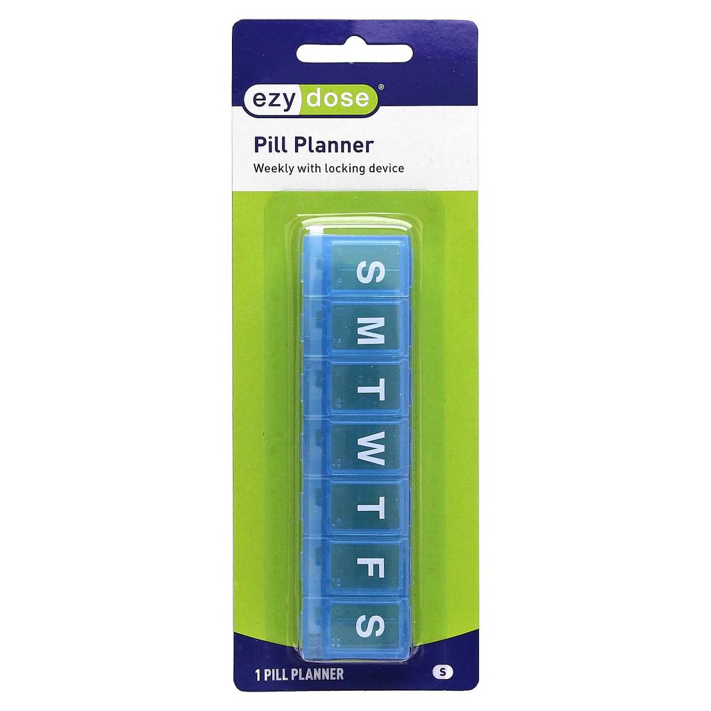 Weekly Pill Planner Included, Small, 1 Count