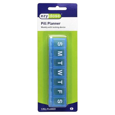 Weekly Pill Planner Included, Small, 1 Count