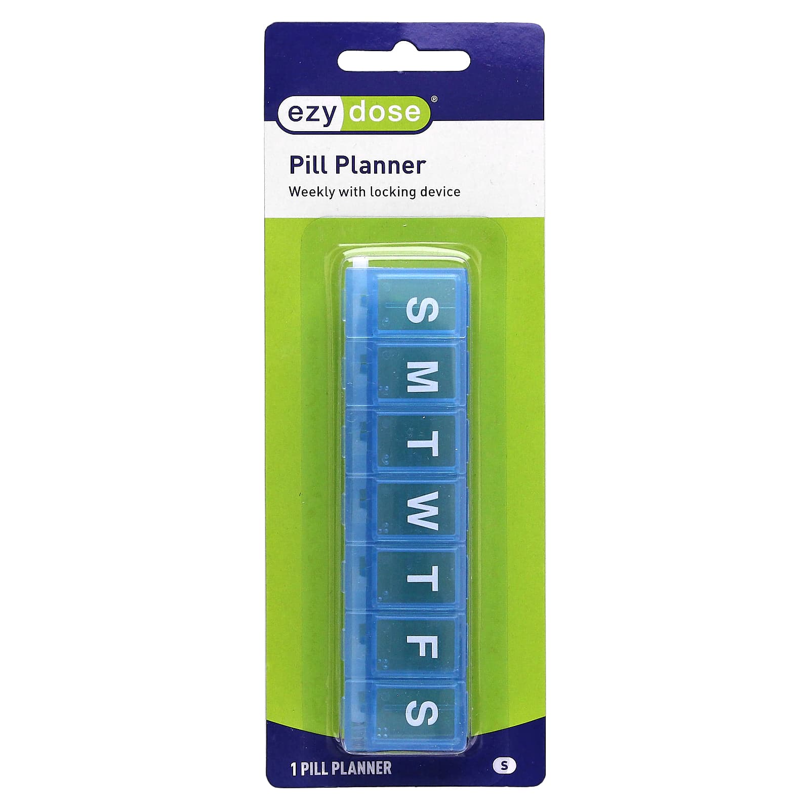 

Weekly Pill Planner Included, Small, 1 Count