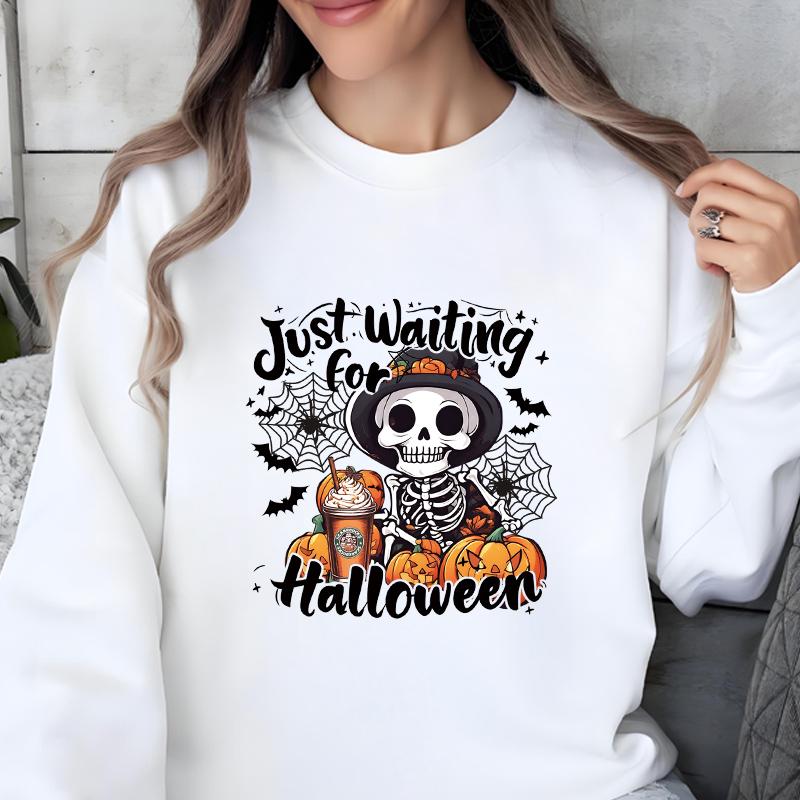 Just Waiting for Halloween Stickers To Be Applied In the Heat Pressing of Clothes, Sweatshirts, Hats, Diy Patch Clothes, T-shirts and Iron Transfer