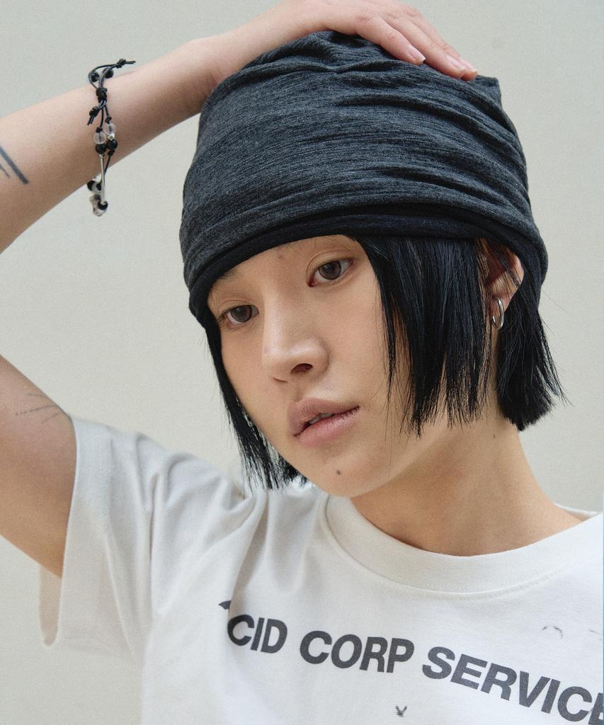 SLOWACID Summer Pinch Beanie [Charcoal]