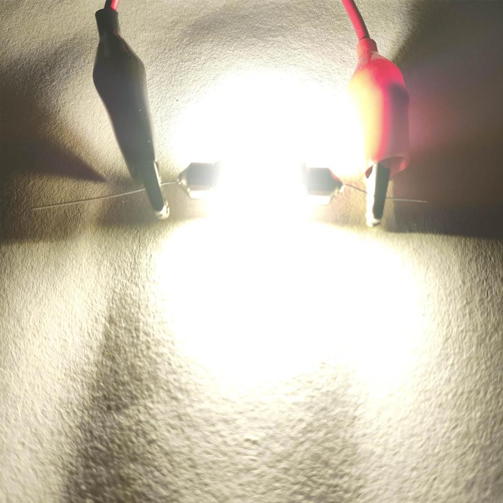 WiseShine DC 12V 38mm 6418 6411 Festoon LED Bulb Super