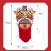 Chinese Lion Dance Head DIY Assembly Interesting Educational Cute Style Paper Decorative Craft