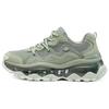 Street Fabric Synthetic Leather Comfortable Durable Breathable Sweat-Absorbing Low-Top Dad Shoes Women Sneaker Green 177935-SAGE