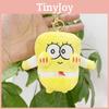 Plush Charming Cartoon Spongebob And Patrick Star Keychain Doll For Kids Room Decor