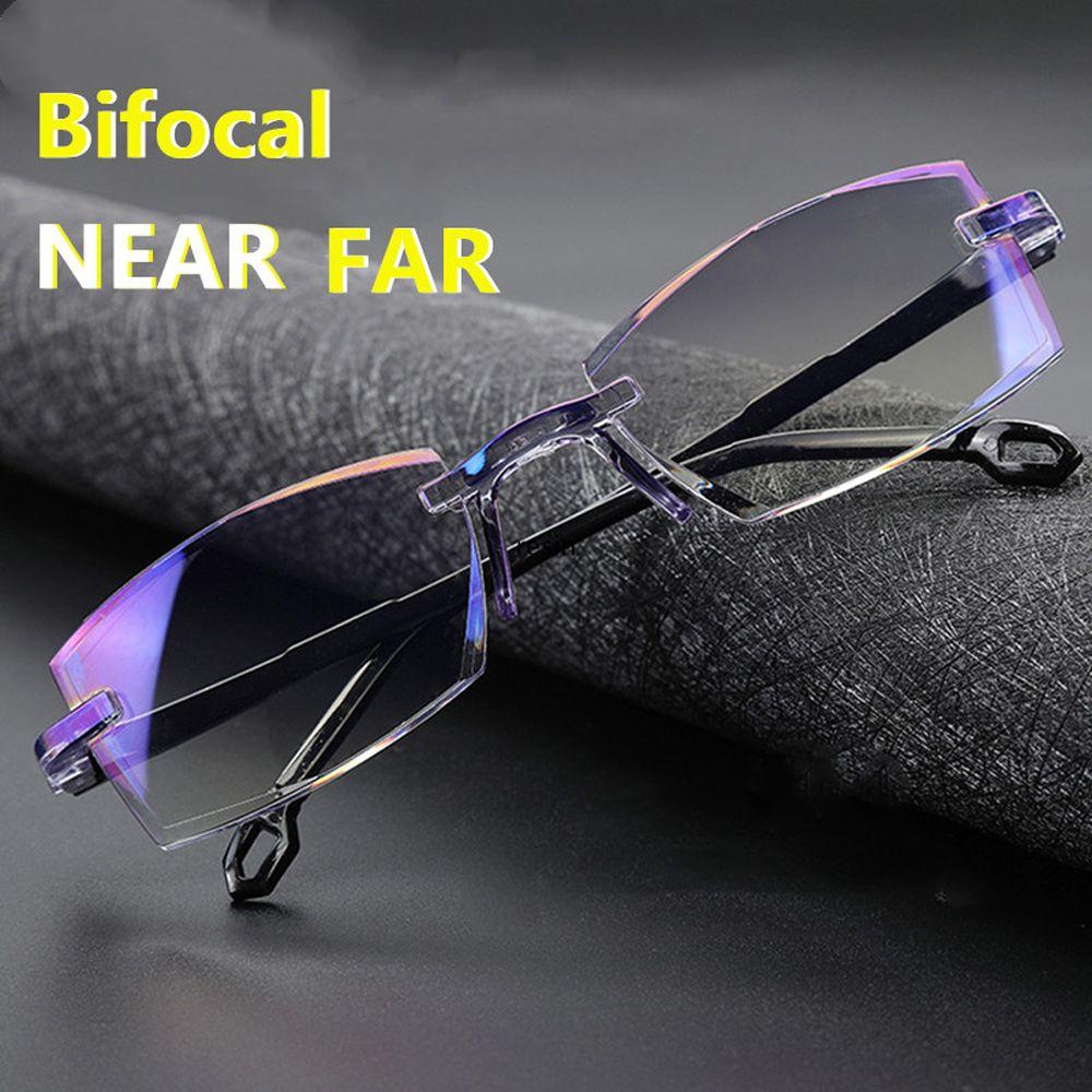 Eyewear Dual Light Presbyopia Eyeglasses Computer Eyeglasses Anti-blue Light Reading Glasses