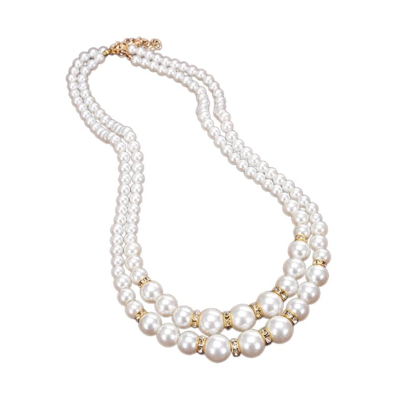 Chain Necklace Beads Choker Beads Neck Jewelry Perfect Gift for Girlfriends