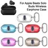 Earbud Protective Case with Lock Portable Shockproof Wireless Earphone Charging Case Cover Protector Clear TPU Shell Skin