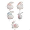 Adorable Ceramic Bunny Statue for Home and Garden Decor