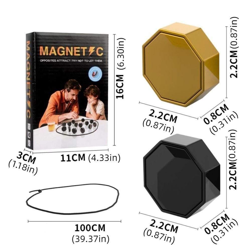 Magnetic Rocks Magnetic Effect Chess Games Develop The Mind Magnetic Strategy Games Party