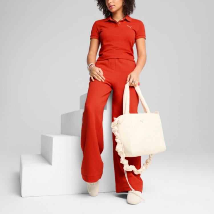 New PUMA Playera Oversize Premium Essentials Para Mujer 632929-15