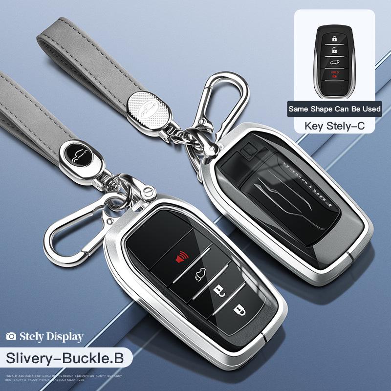 Toyota Key Case: Fits Highlander, Camry, Crown, Corolla, Prado, Reiz