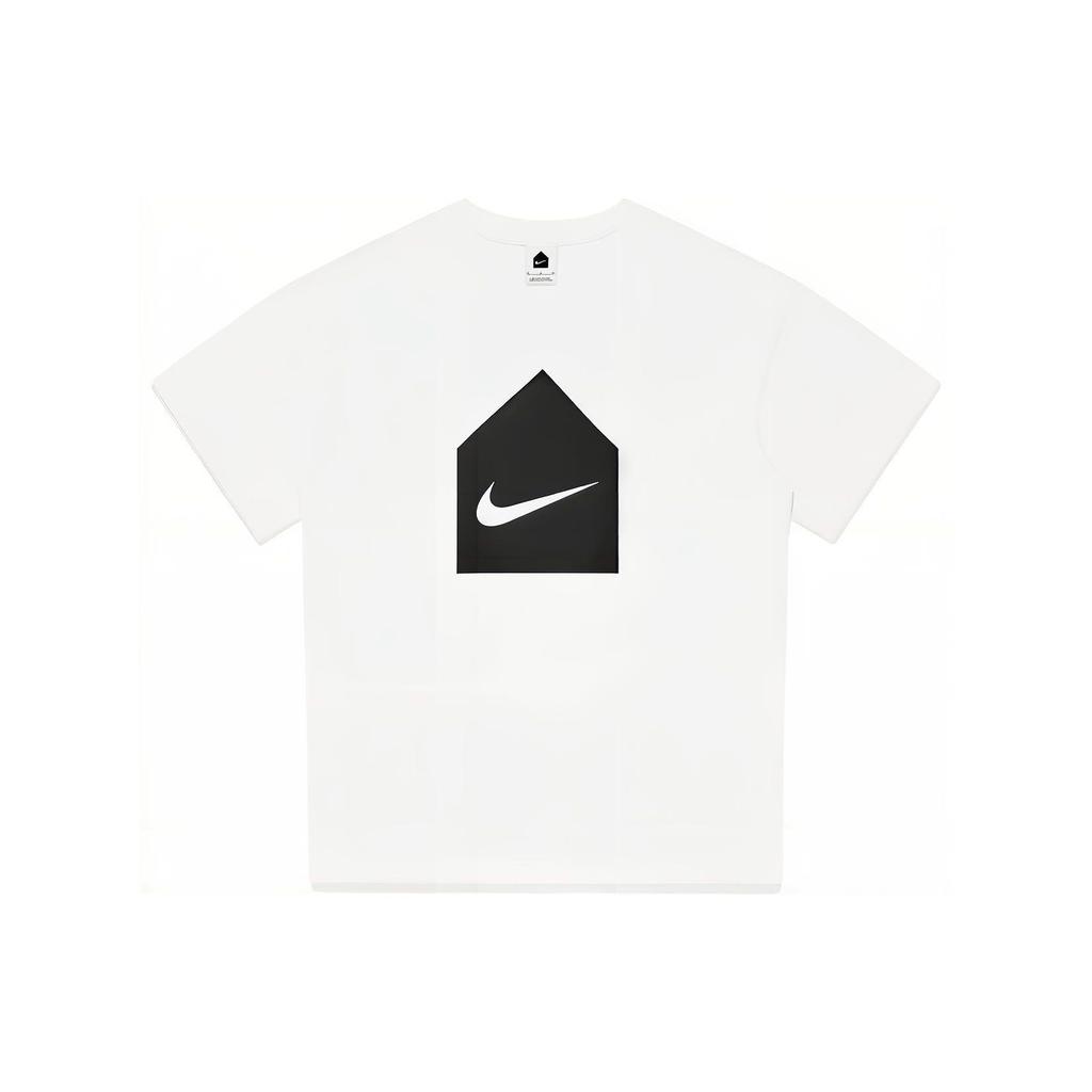 Nike X DSM Co-Branded FW23 Logo Front Short Sleeve T-Shirt Unisex Tops White DJ2763-100